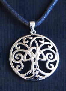 Sterling Silver Tree Of Life Pendant