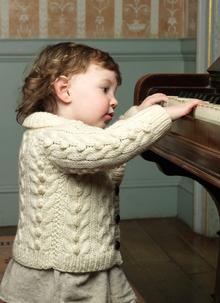 Baby Aran Cardigan