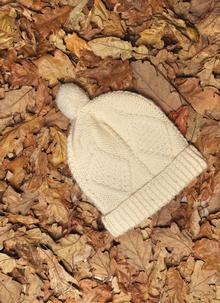Kid's Aran Ski Cap