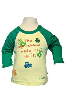 The Leprechauns made me do it! - Baby Long Sleeve