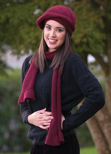 Fisherman Beret Cranberry