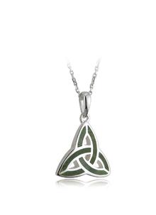 Sterling Silver Trinity Knot Pendant 