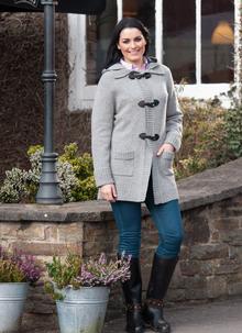 Lambswool Duffle Cardigan