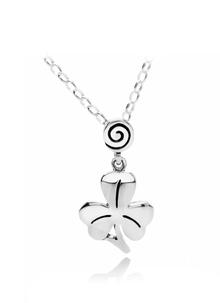 Sterling Silver Shamrock Pendant