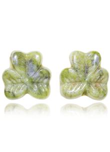 Connemara Marble Shamrock Earrings 