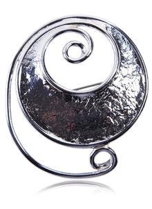 Celtic Spiral Brooch 