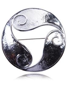 Celtic Triskelle Brooch 