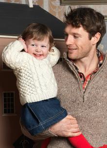 Baby Aran Sweater