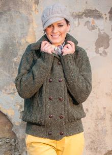 Donegal Double-Breasted Cardigan