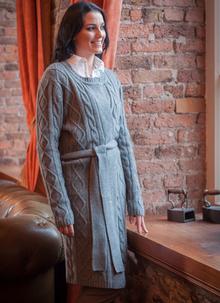 Wool/Cashmere Cable Cardigan