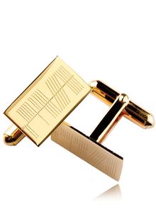 10 Carat Gold Ogham Cufflinks