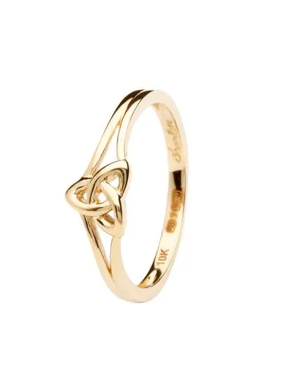 10ct Gold Trinity Knot Ring