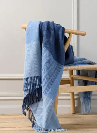 Lough Erne Wool Cashmere Throw