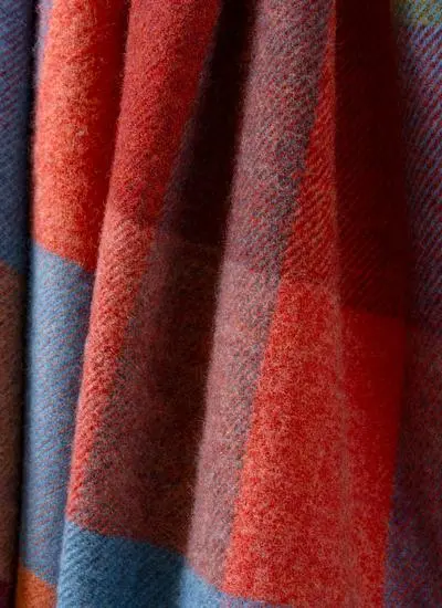 Joseph Multicolor Supersoft Lambswool Throw