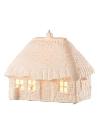 Belleek Thatched Cottage Luminaire (US Fitting)