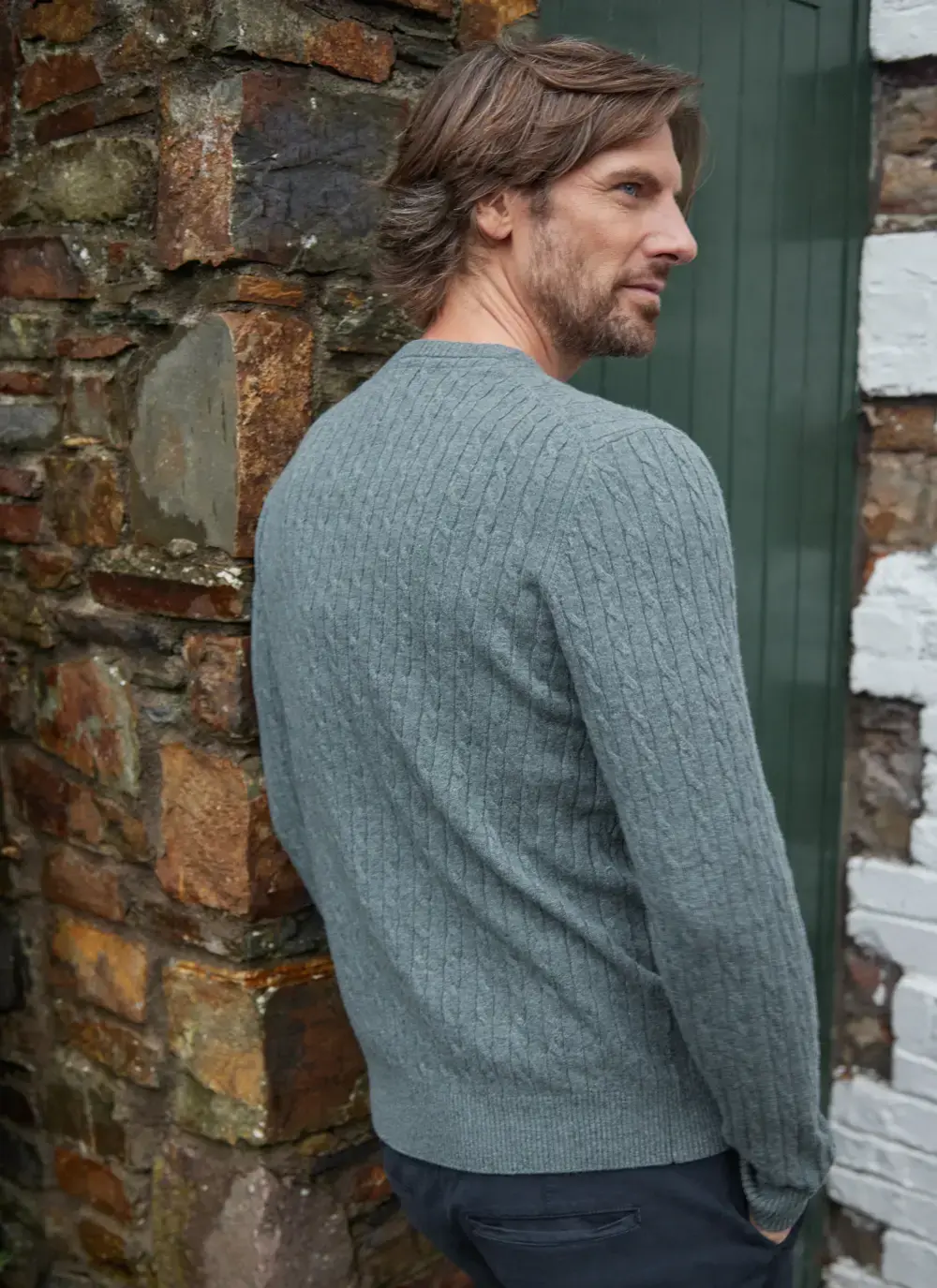 Merino Cable Sweater