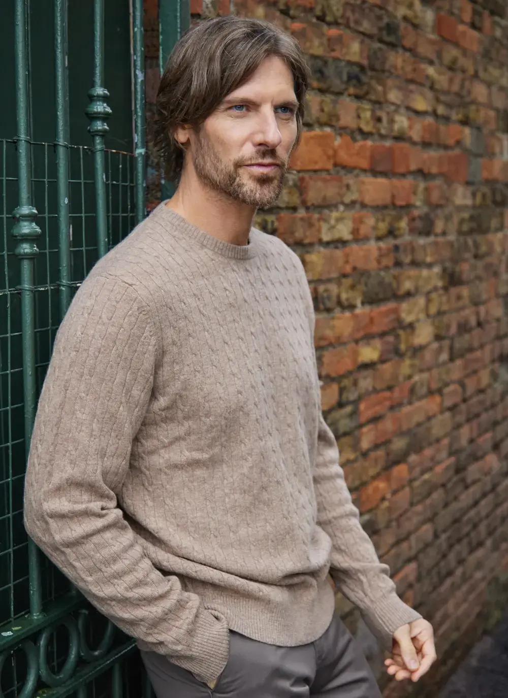 Merino Cable Sweater