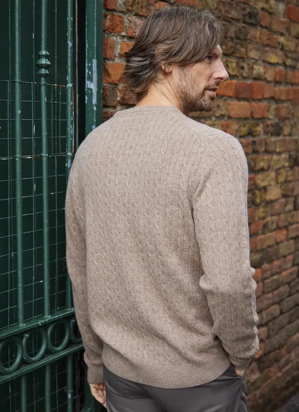 Merino Cable Sweater