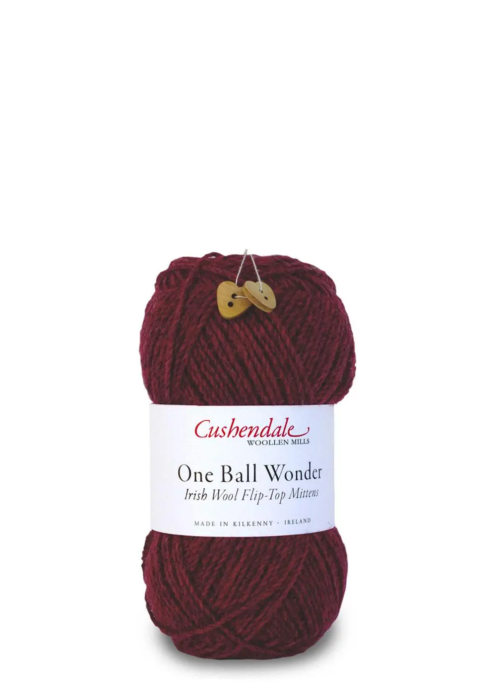  Mitten Knitting Kit Wine