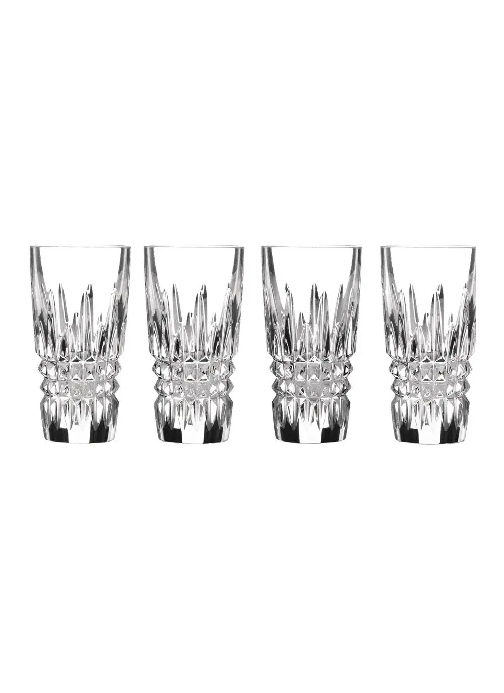 Lismore Diamond Set of 4 Shot Glasses