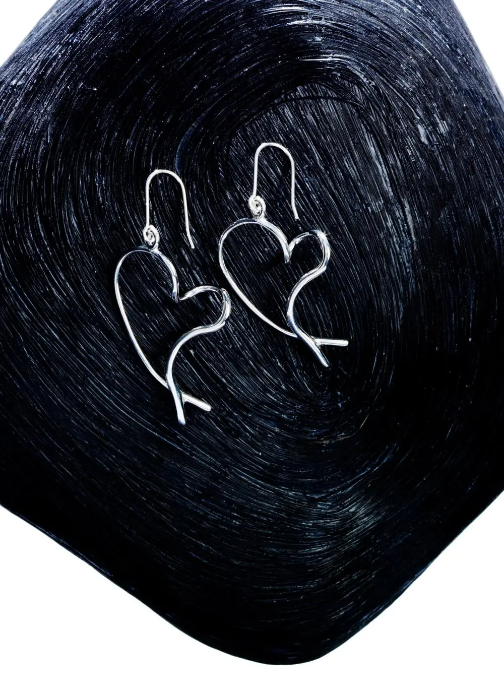 Gra Medium Sterling Silver Drop Earrings
