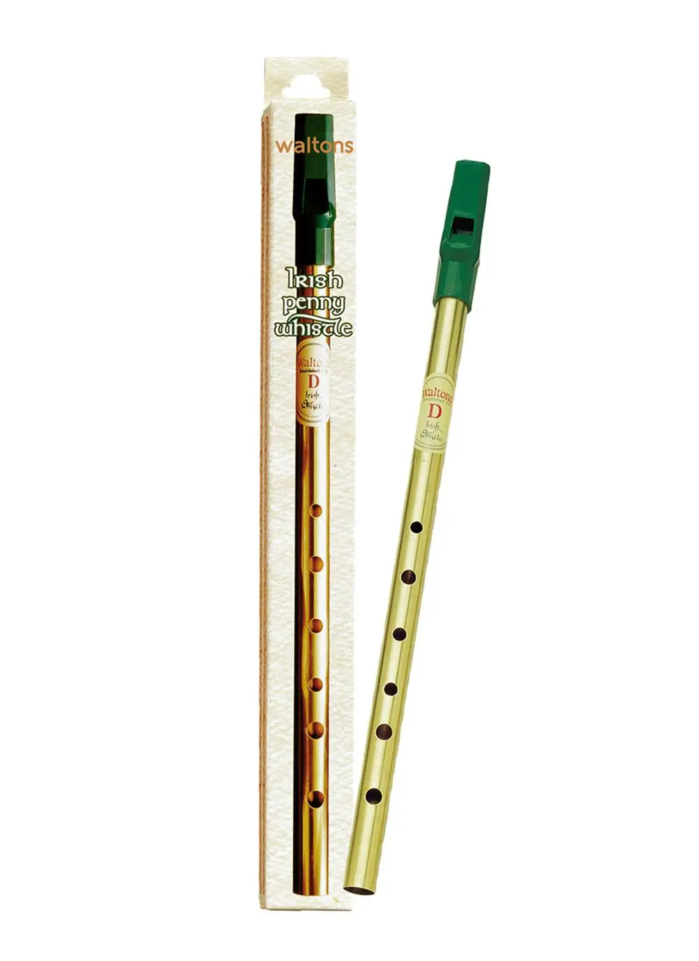 Waltons Brass Tin Whistle | D