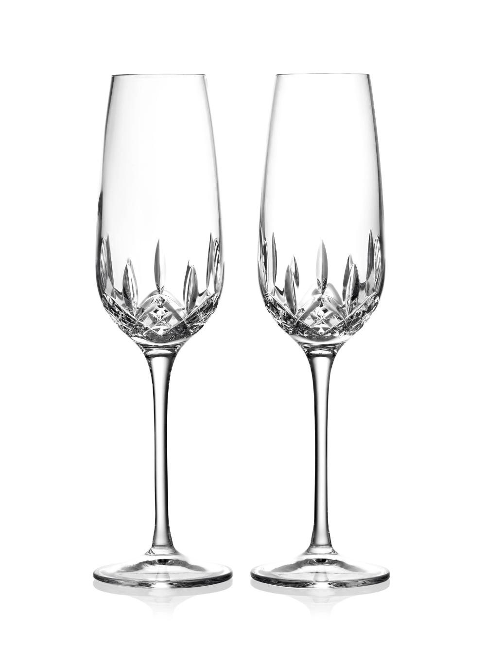 Waterford Crystal Lismore Essence Flute Pair