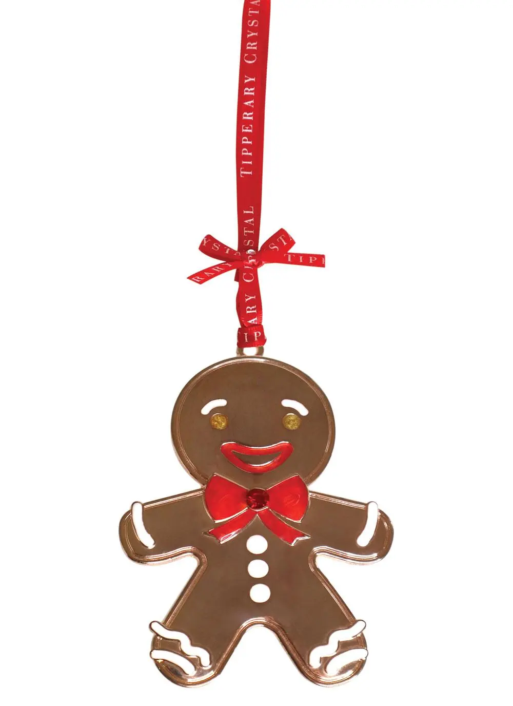 Sparkle Gingerbread Man Ornament