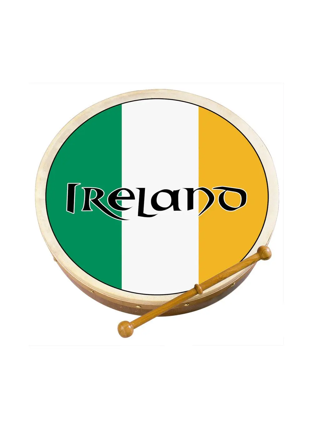 Tri Color 8'' Bodhran