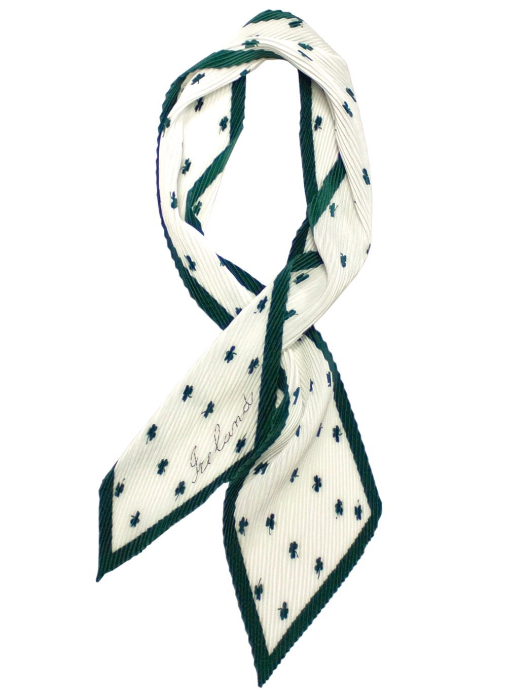 Shamrock Pleat Scarf