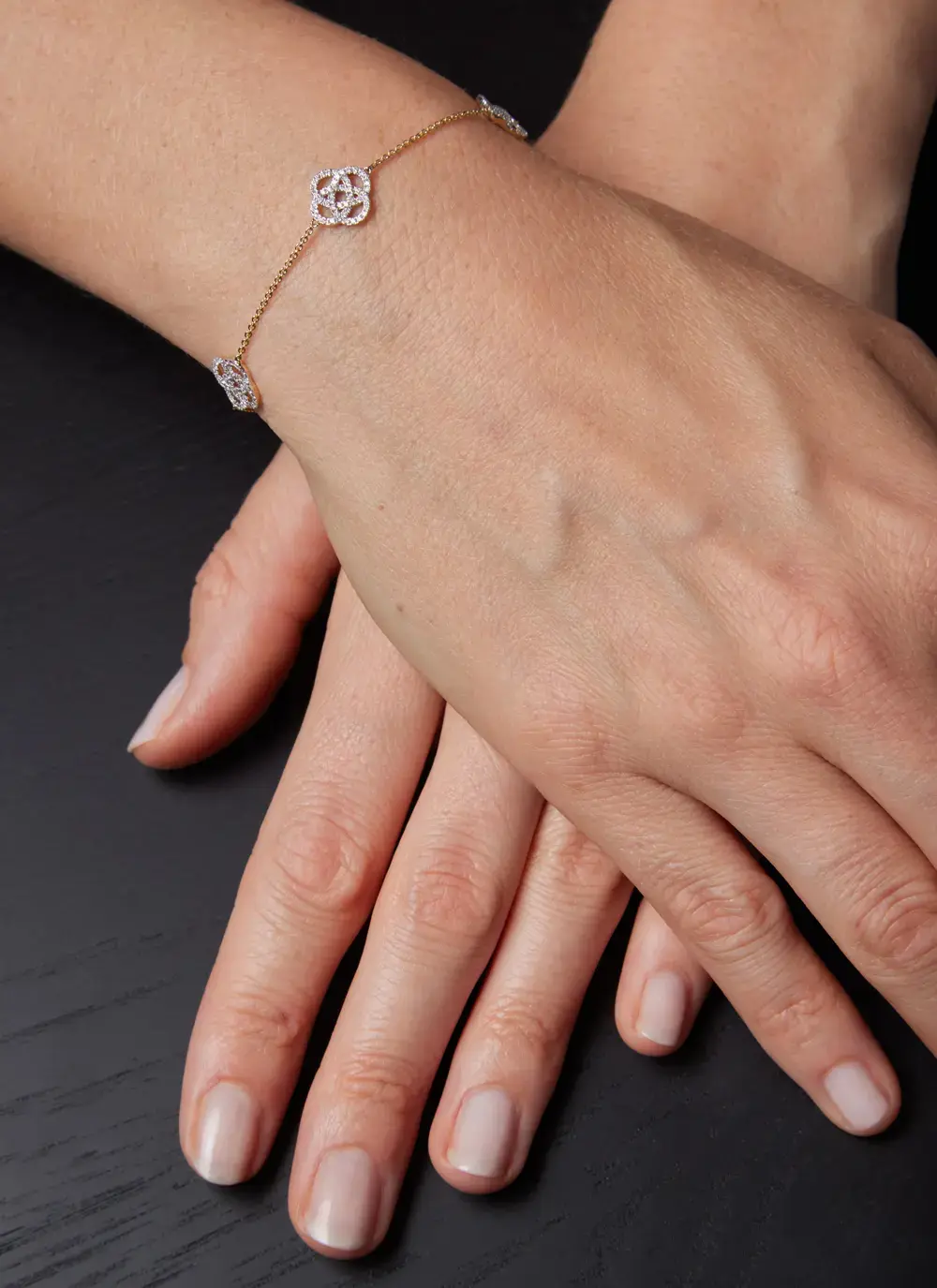 14K Gold Celtic Knot Bracelet
