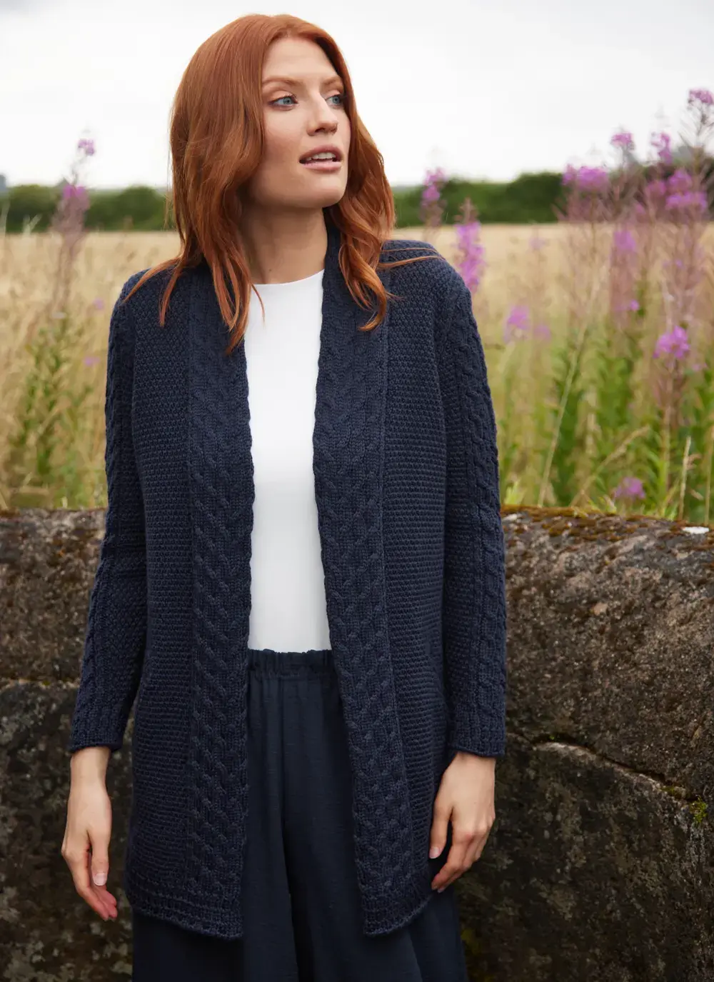 Maire Supersoft Aran Cardigan 