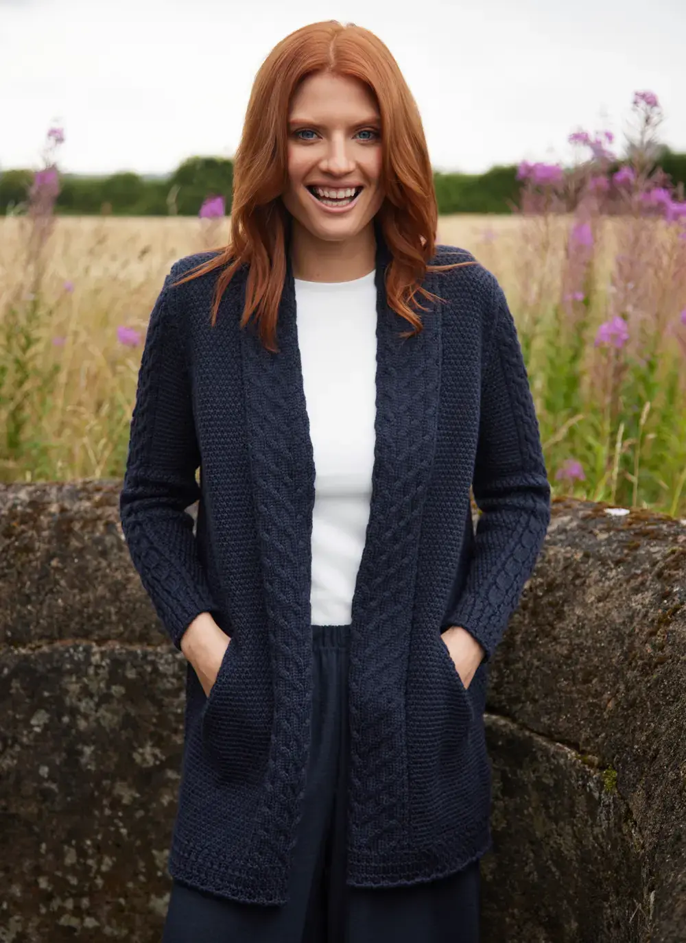 Maire Supersoft Aran Cardigan 