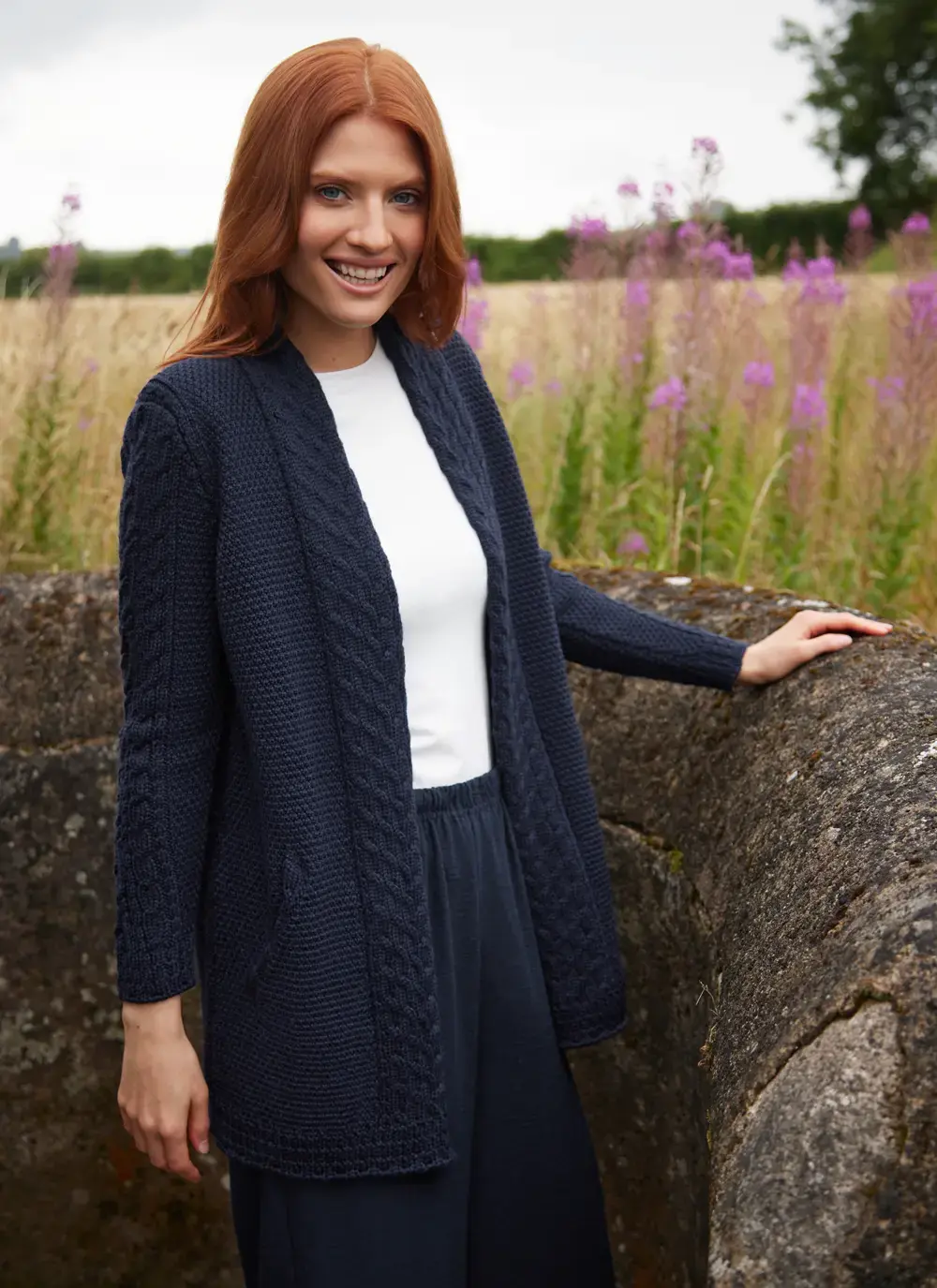 Maire Supersoft Aran Cardigan 