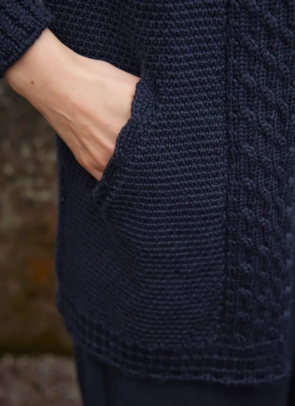 Maire Supersoft Aran Cardigan 