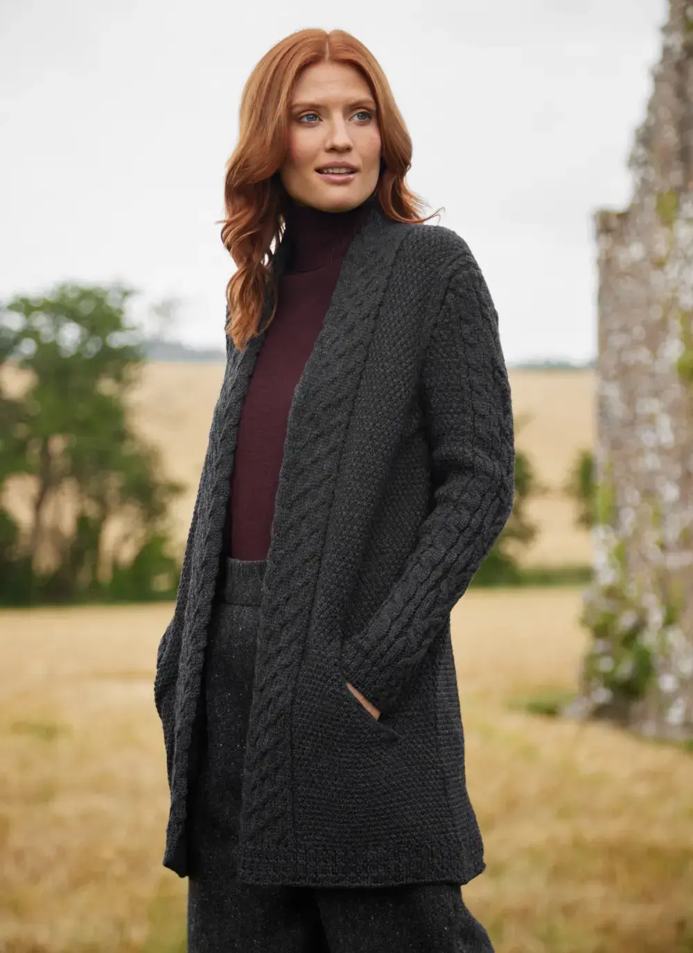 Maire Supersoft Aran Cardigan