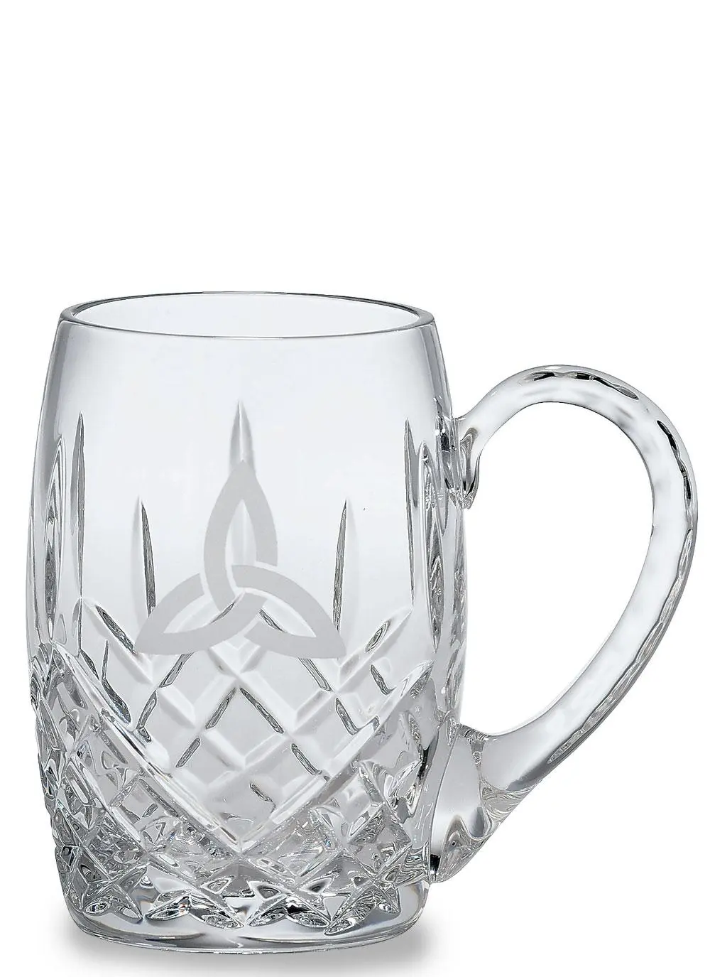 Galway Crystal Trinity Knot Beer Tankard