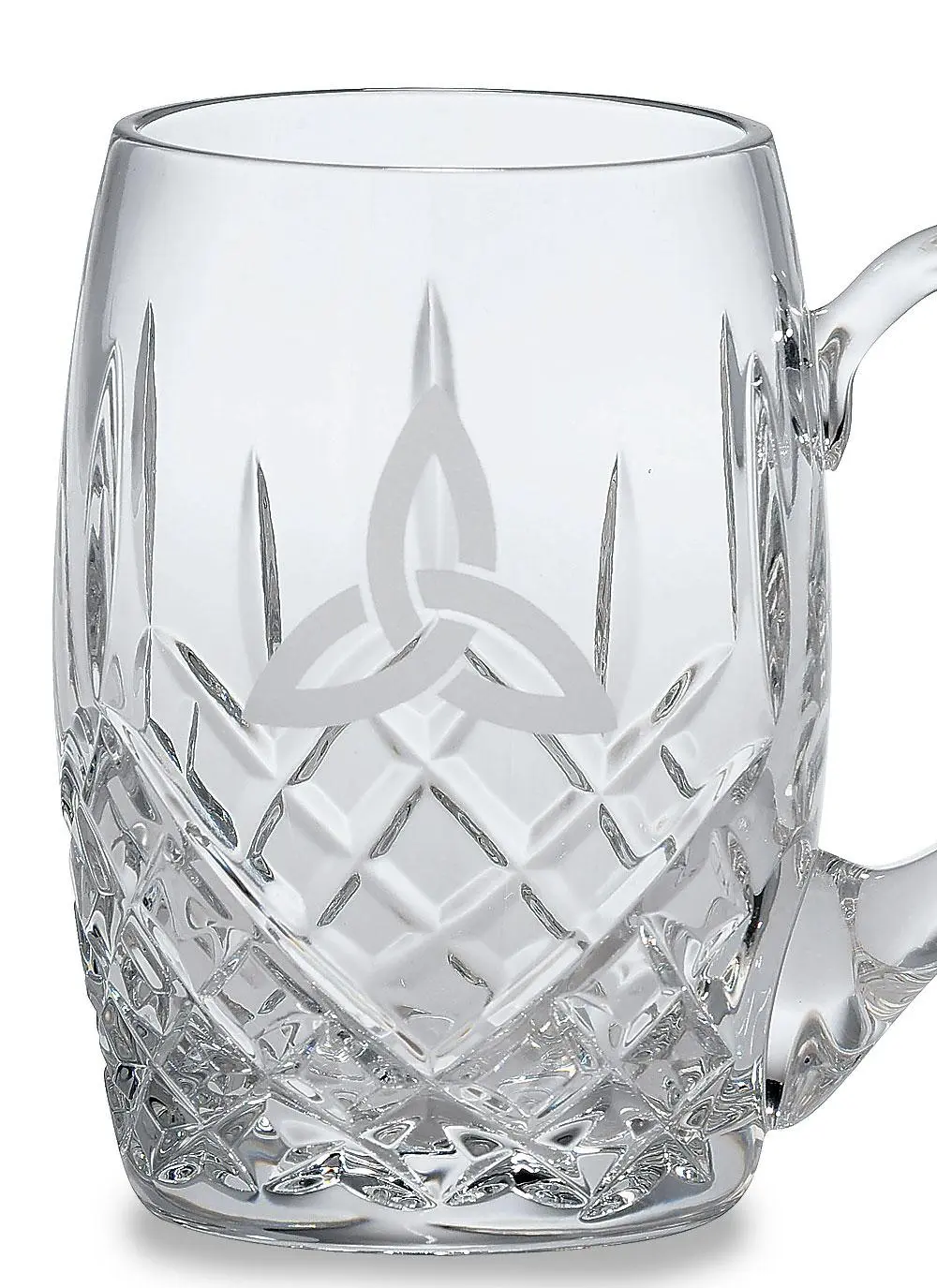 Galway Crystal Trinity Knot Beer Tankard
