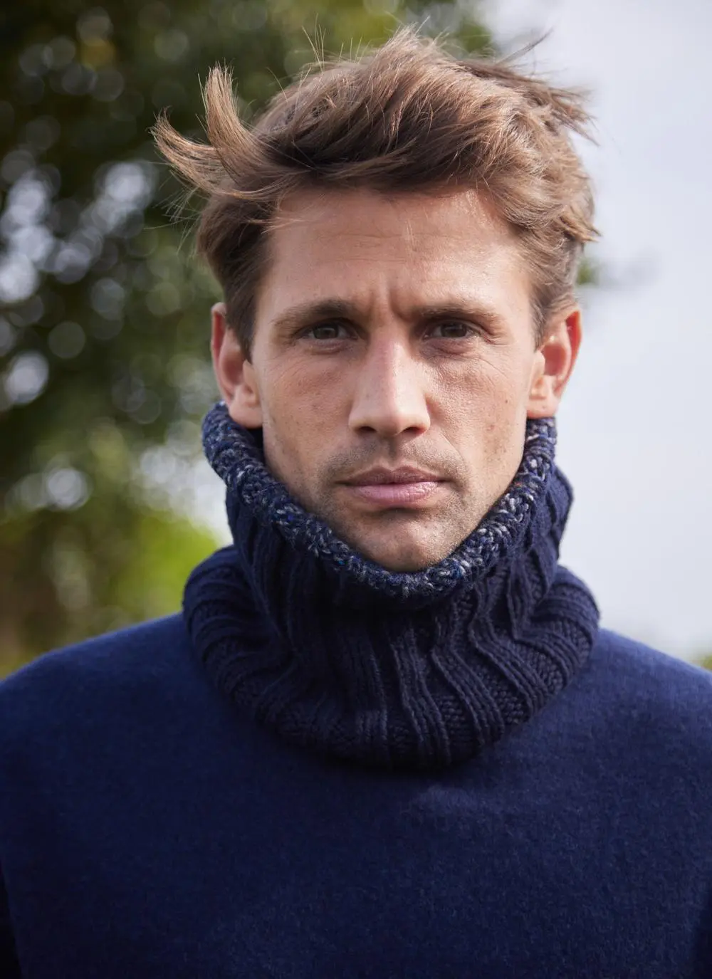 Fisherman Donegal Fleck Reversible Snood