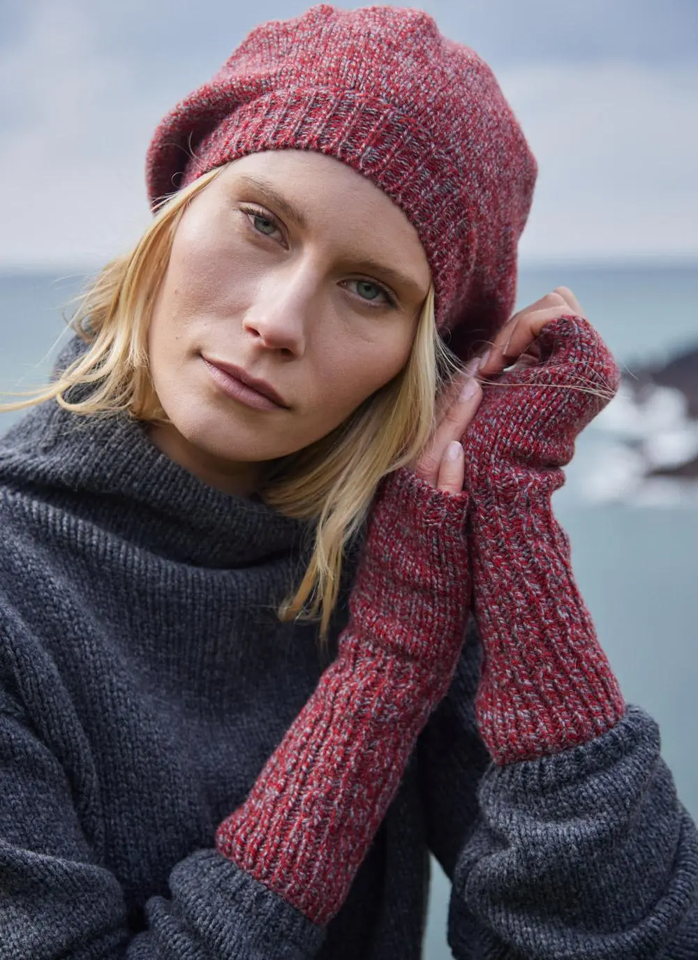 Fisherman Wool Cashmere Handwarmers