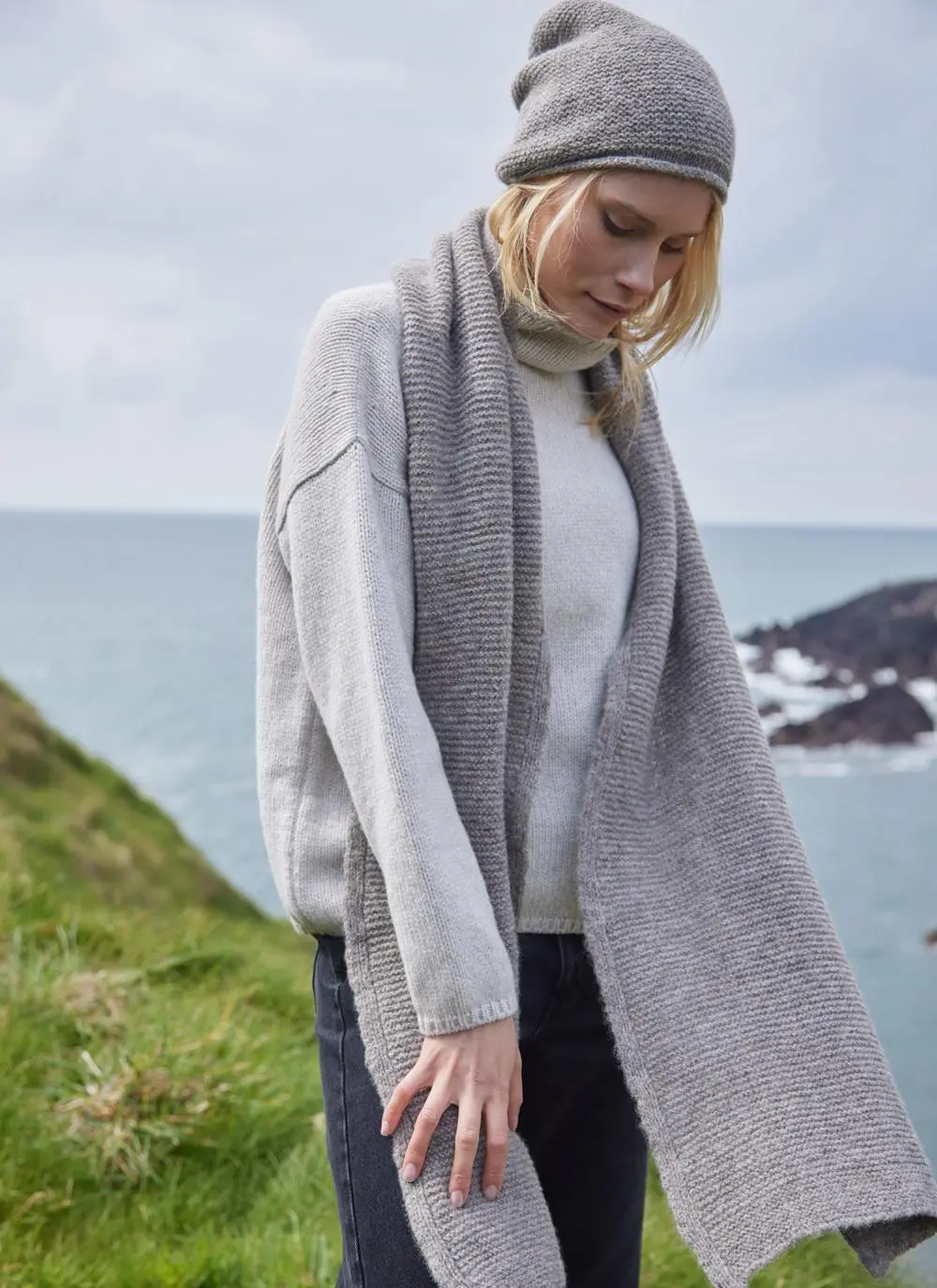 Fisherman Alpaca Scarf