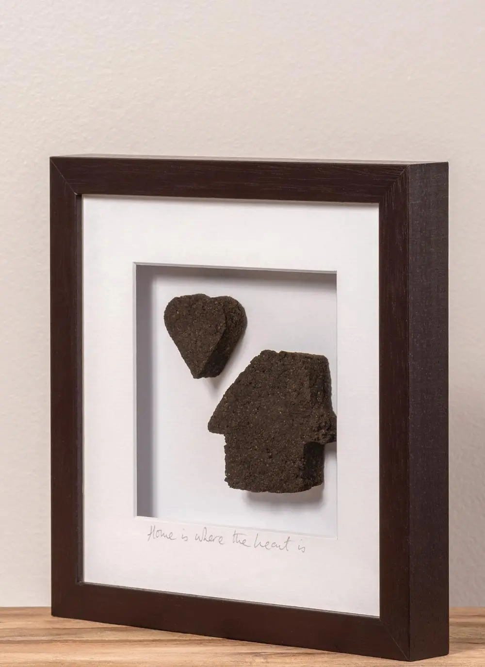 Home Is Where The Heart Is Frame 10 x 10