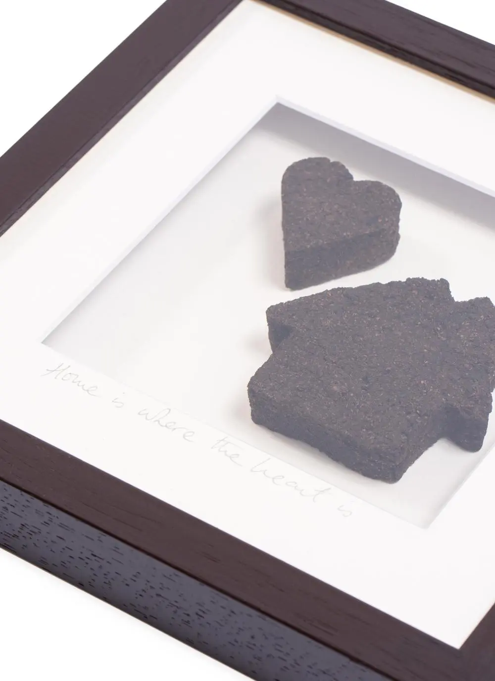 Home Is Where The Heart Is Frame 10 x 10