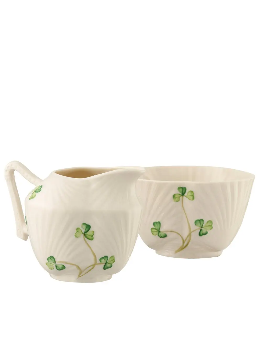 Harp Shamrock Sugar & Creamer