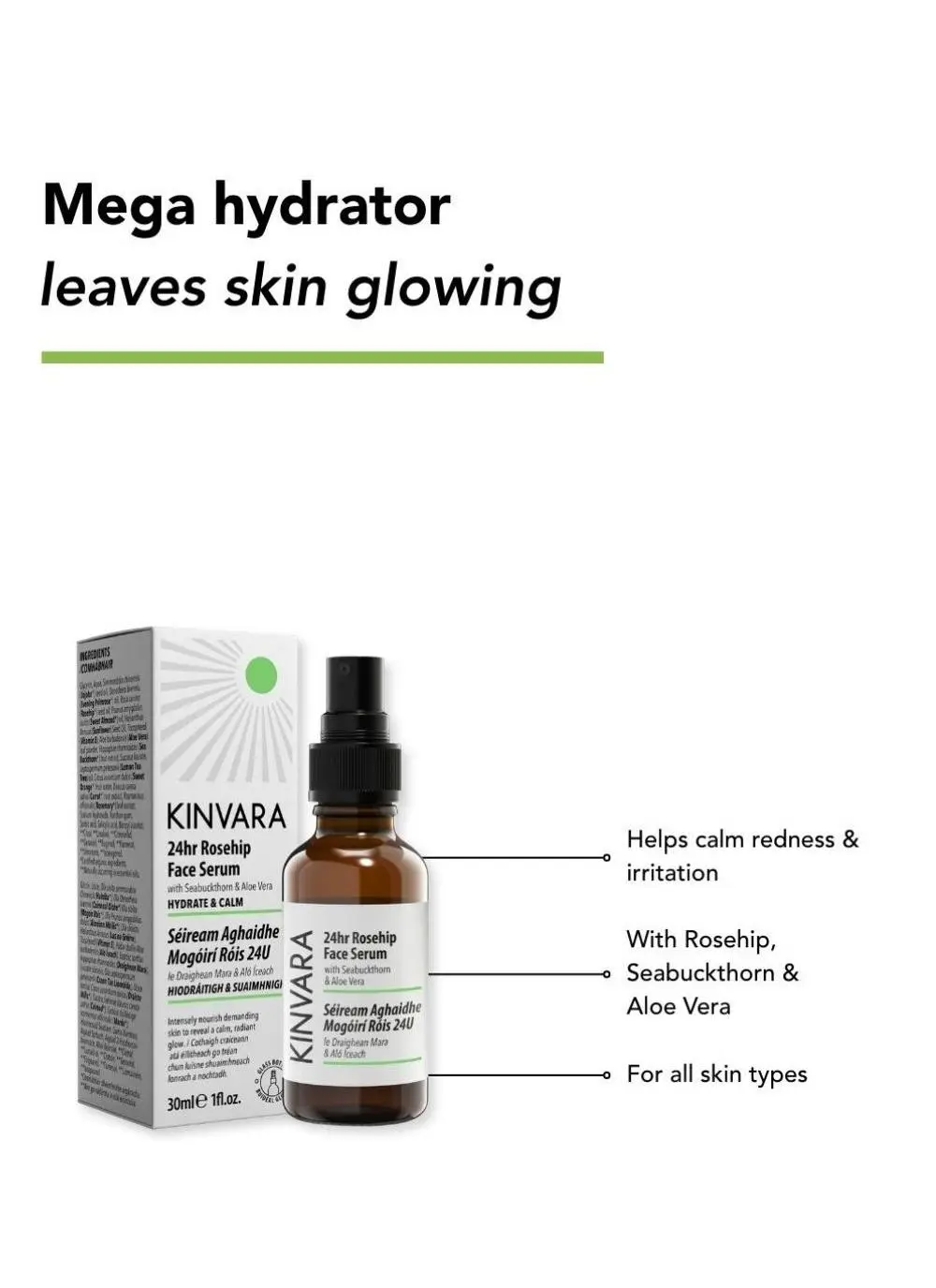 24 Hour Rose Hip Serum 30Ml