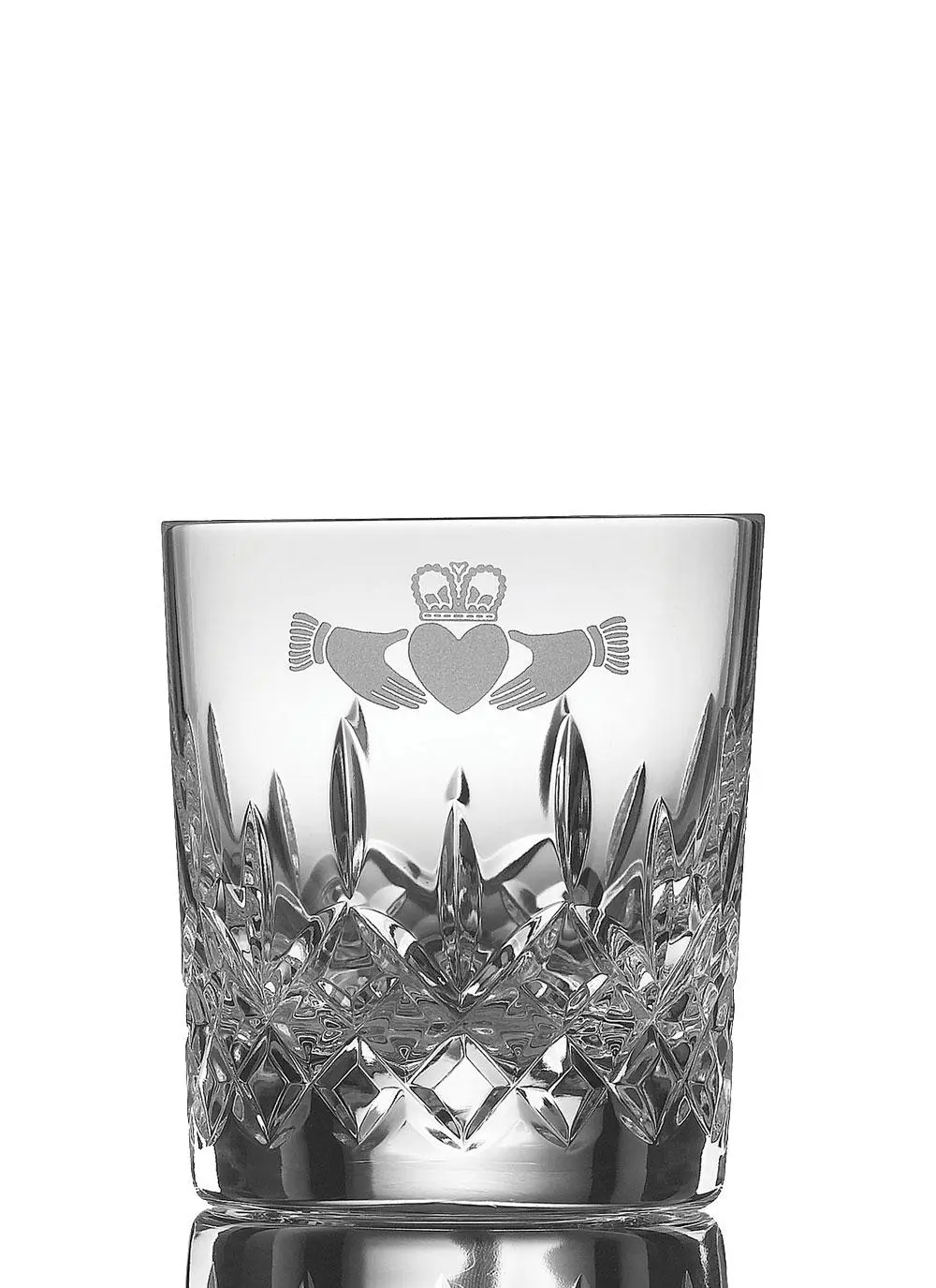 Galway Crystal Claddagh DOF (Pair)