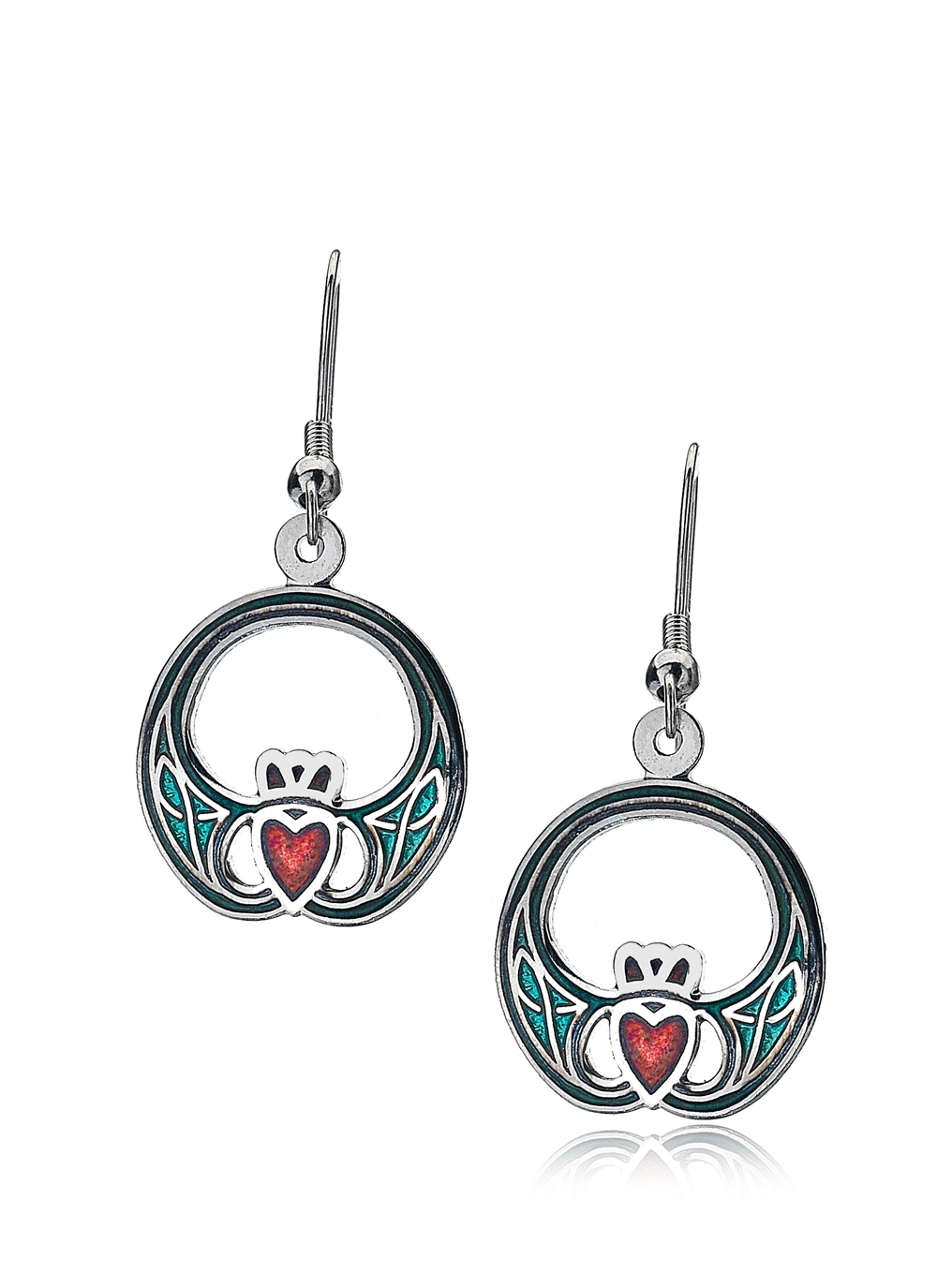 Claddagh Drop Earrings