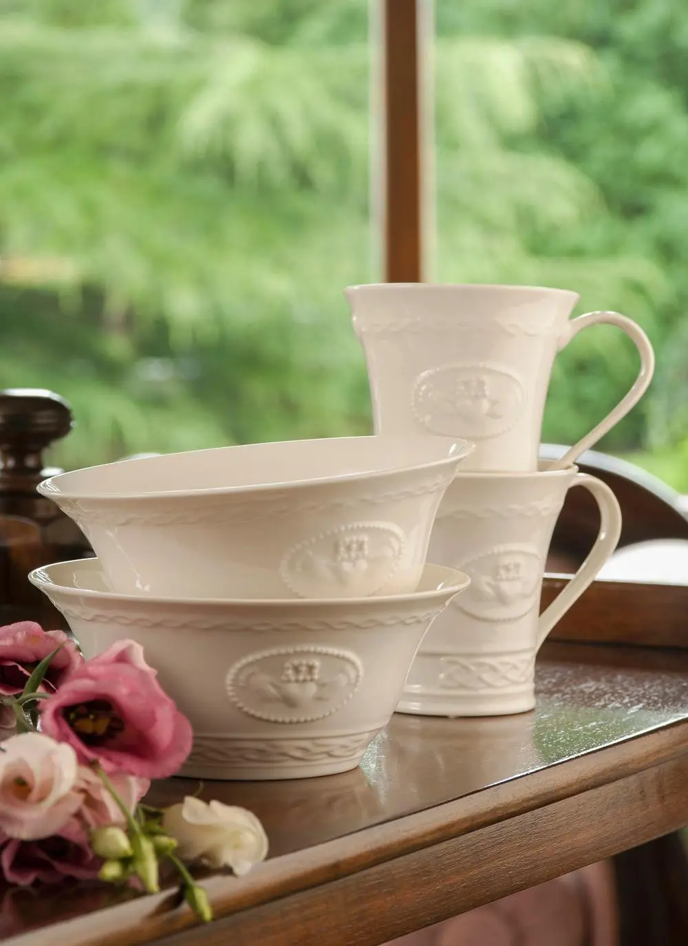 Claddagh Bowls Set Of Two