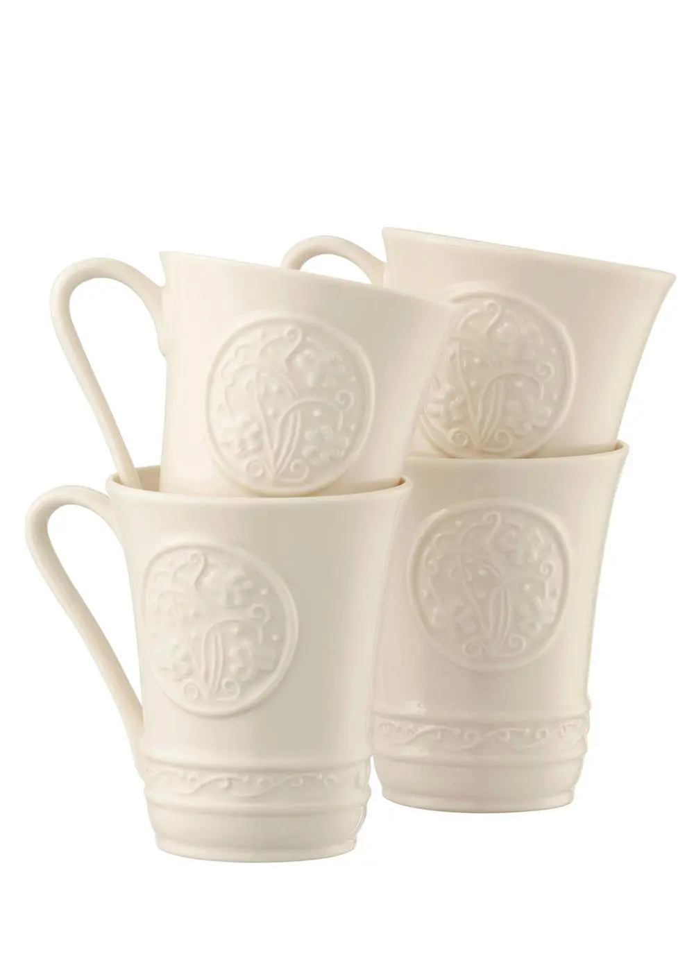 Belleek Irish Mug Set of Four – Celtic Treasures