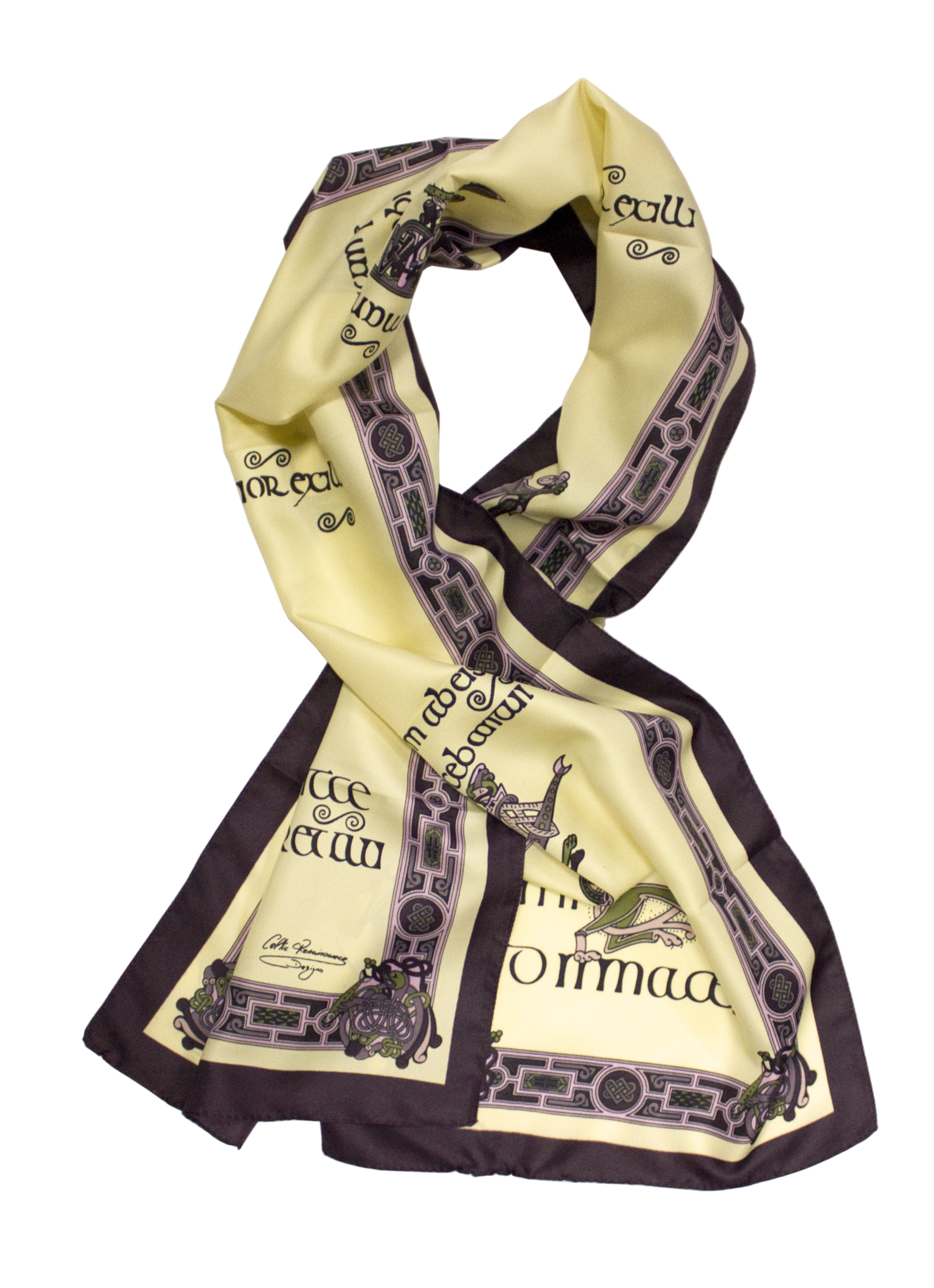 Book of Kells Celtic Scarf